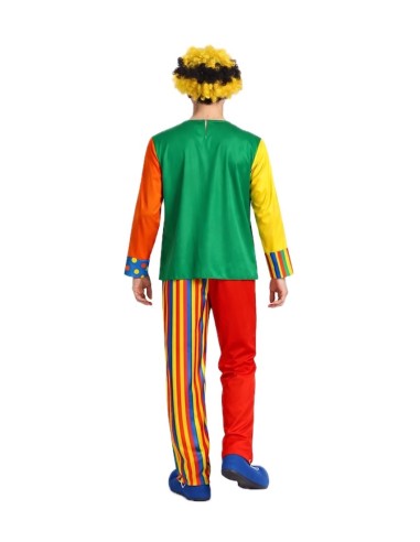 Kostüm Clown Mann Größe L | Erwachsene kostumiert der König des Karnevals